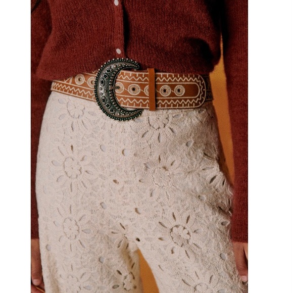 🌿|NWT| Sézane Louve Belt- 80cm - Picture 4 of 15